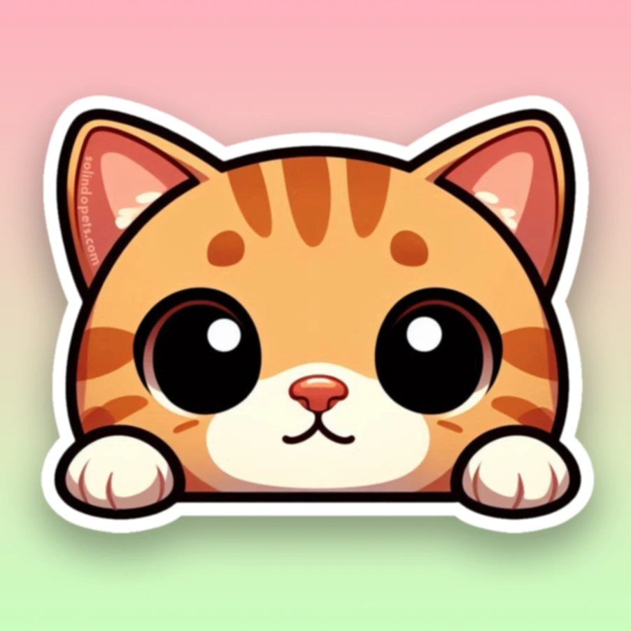 Sticker: (by appearance) Cat faces (H1)