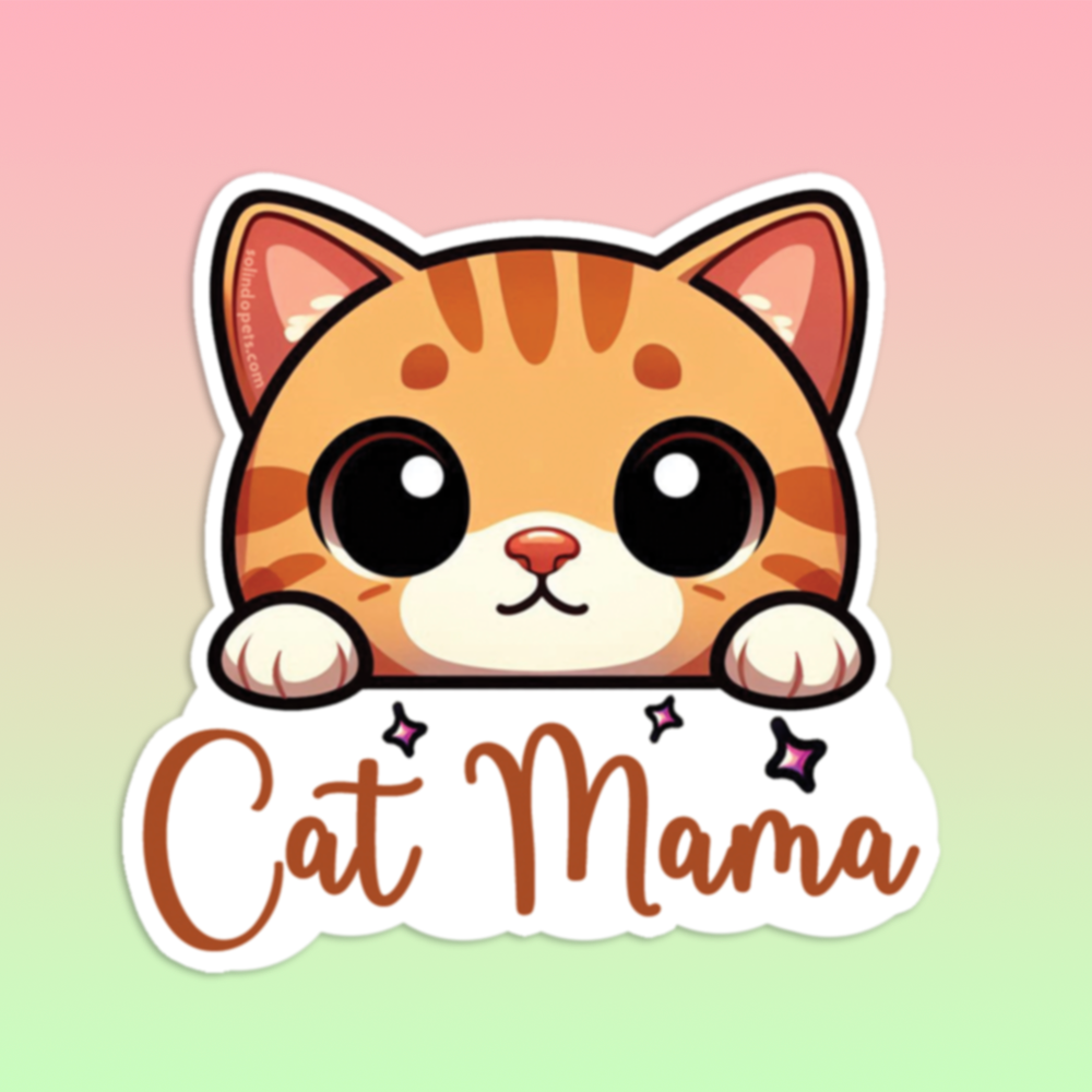 Sticker: (by appearance) Cat Mama